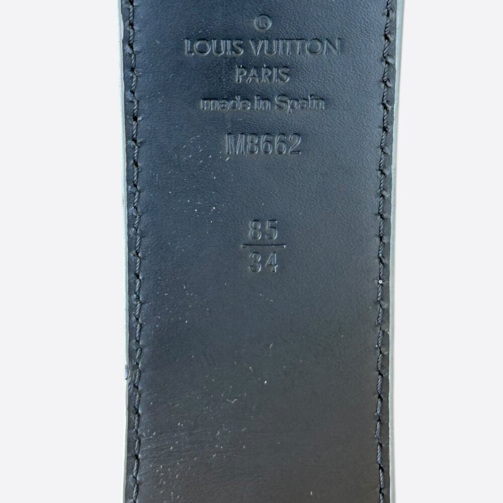 Louis Vuitton Grey Taurillon Monogram Reversible Belt - Picture 3 of 3